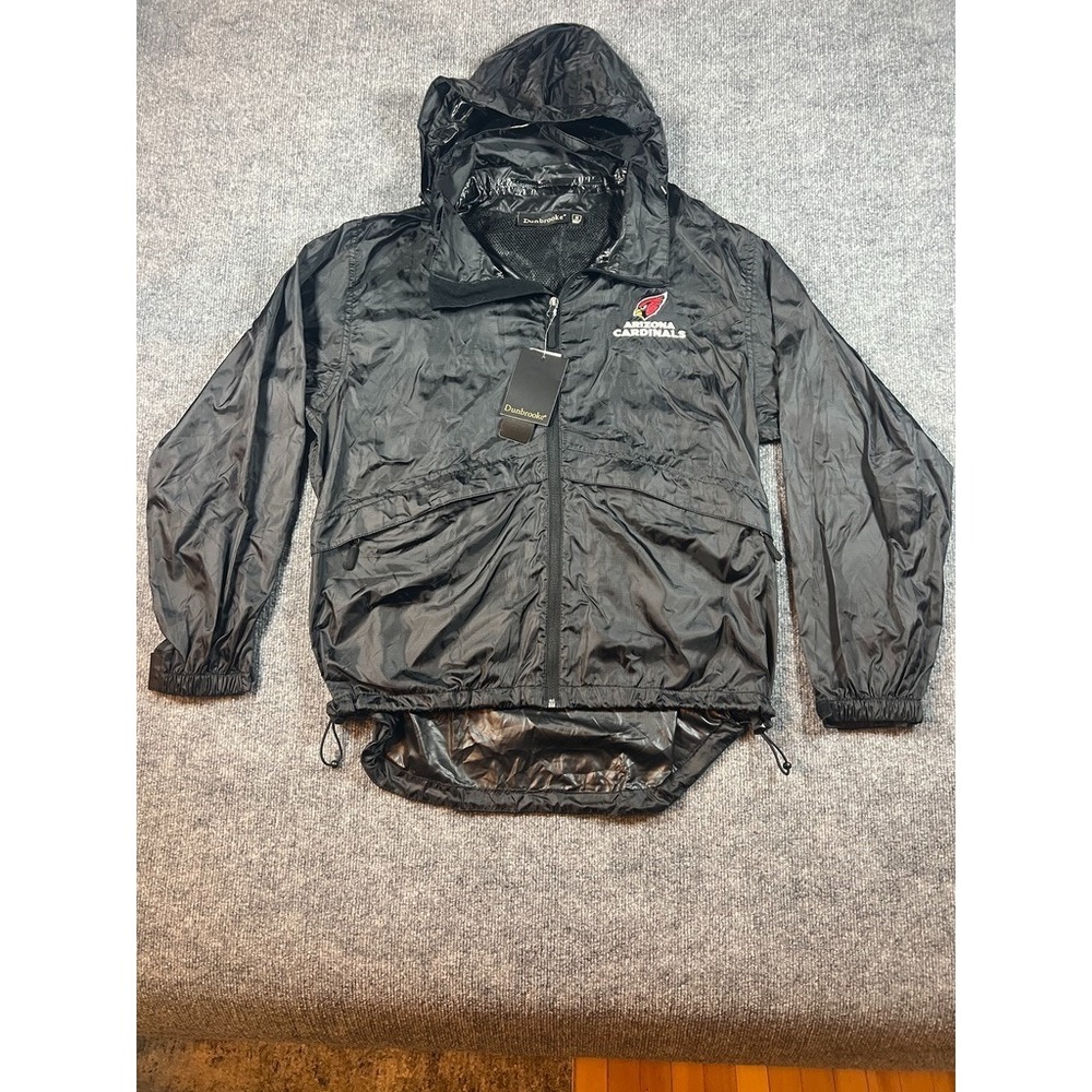Dunbrooke NFL‎ Arizona Cardinals Full Zip Windbreaker Mens Size M NWT